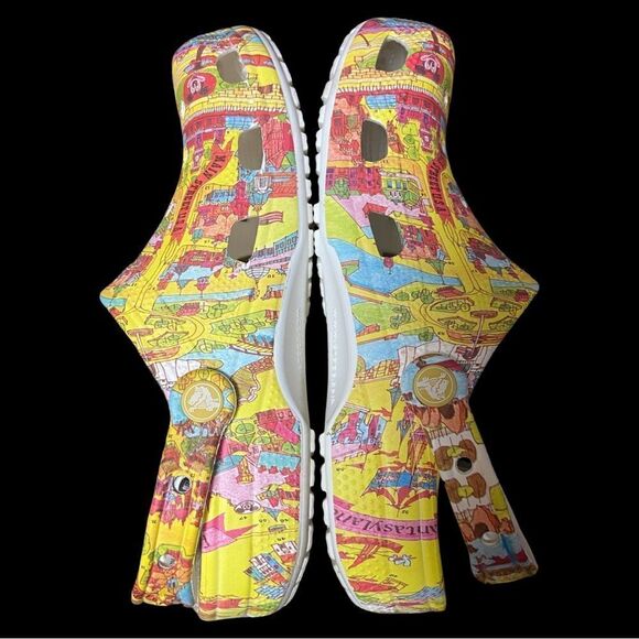 Disney Parks Crocs Magic Kingdom Park Guide Vault Collection 50th Anniversary - Picture 14 of 16